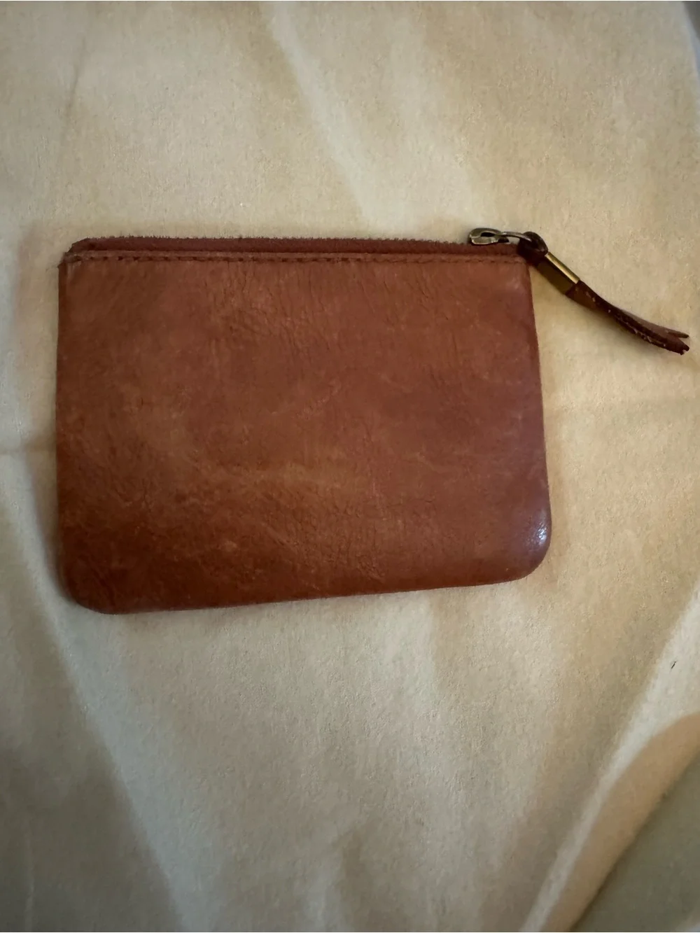 AS IS - Madewell The Leather Pouch Wallet
